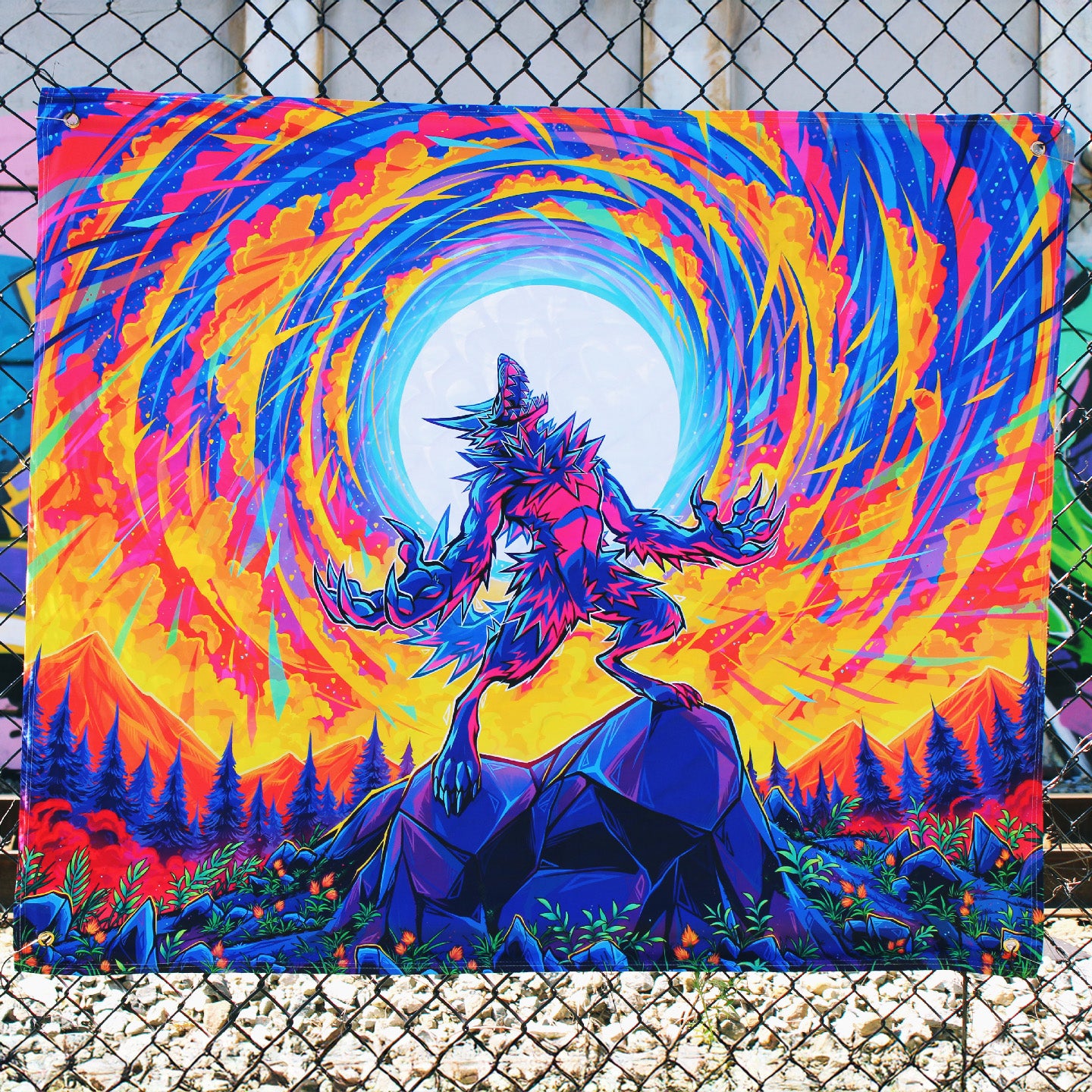 Full Moon Tapestry